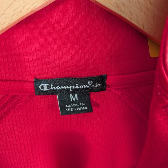 University Of Georgia Bulldogs 1/4 Zip Shirt M Red Uga Football Mascot Embroider - Picture 7 of 10